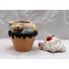 Buy cheap Fashionable Kitchen Storage Jars Ceramic , Ice Ceramic Tea Coffee Sugar Canisters from wholesalers