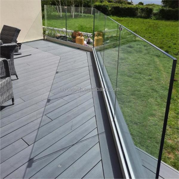 Buy cheap Silk Printed Flat Tempered Safety Glass Balustrades for Outdoor Balcony Stairs Decking from wholesalers