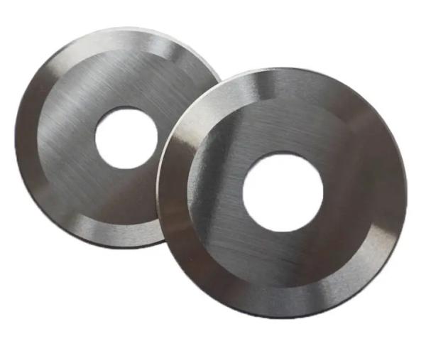 Buy cheap Round Cutter Blade Slitting Cutter Round Carbide Roll Cutting Circular Knives for Disc Blade Round Rotary Blade from wholesalers