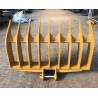 Buy cheap Steel Casting Mini Digger Rake Bucket , Excavator Scoop Rake For Cat320 PC200 from wholesalers