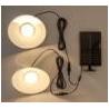 Buy cheap ABS Black High Power Solar Light Classic Solar Panel Hanging Light 18x7cm 17x10.5x3cm from wholesalers