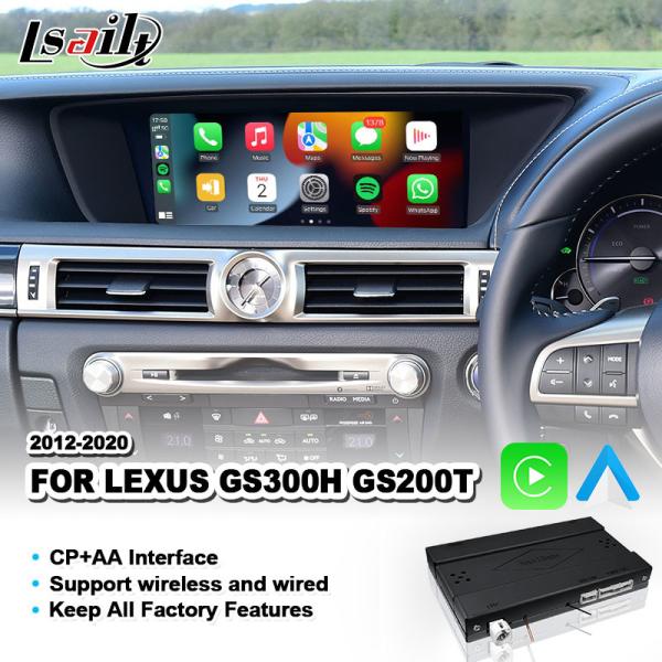 Buy cheap Wireless Android Auto Carplay Interface for Lexus GS300h GS200t GS350 GS450h GSF GS L10 2016-2020 from wholesalers