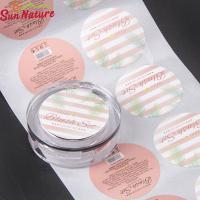 Buy cheap Sustainable Round Paper Sticker Labels Custom Packaging Stickers For Cosmetic & product