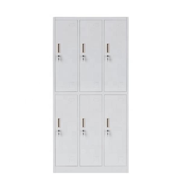 Buy cheap ODM 6 Door Knocked Down Metal Storage Locker Cabinet from wholesalers