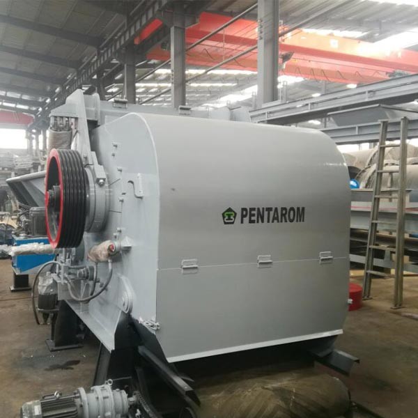 Drum Type Wates Wood Pallet Chipper Machine For Sale