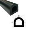 Buy cheap 40-90 Shore A Hardness Marine Rubber Dock Bumper H200xW100xL1000mm for D Shape Fenders from wholesalers