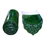 Traditional Chinese green glazed roof tiles for Asian gazebo