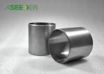 Silver Tungsten Carbide Sleeve Insert / Radial Bearing Sleeve Sandblasting