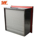 Aluminum Cardboard High Temperature Hepa Filters Glass Fiber Filter Material