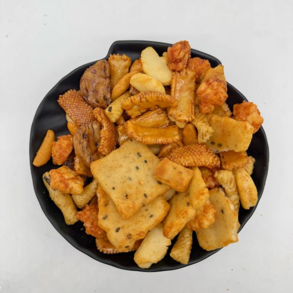 Buy cheap Puffed Rice Crackers In Salty Flavor Light Crunchy And Family-Friendly Snack from wholesalers