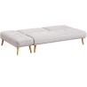 Buy cheap Simple Ottoman Pure Foam Filling Functional Sofa Bed For Bedroom 460 * 1100 * 420 from wholesalers