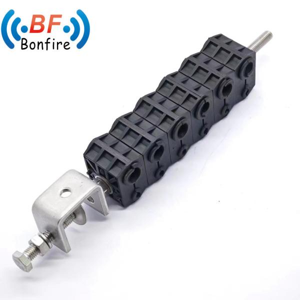 Buy cheap Self-Locking Feeder Cable Clamp for 4xfiber Cable Od 4.5-9mm Package Gross Weight 0.410kg from wholesalers