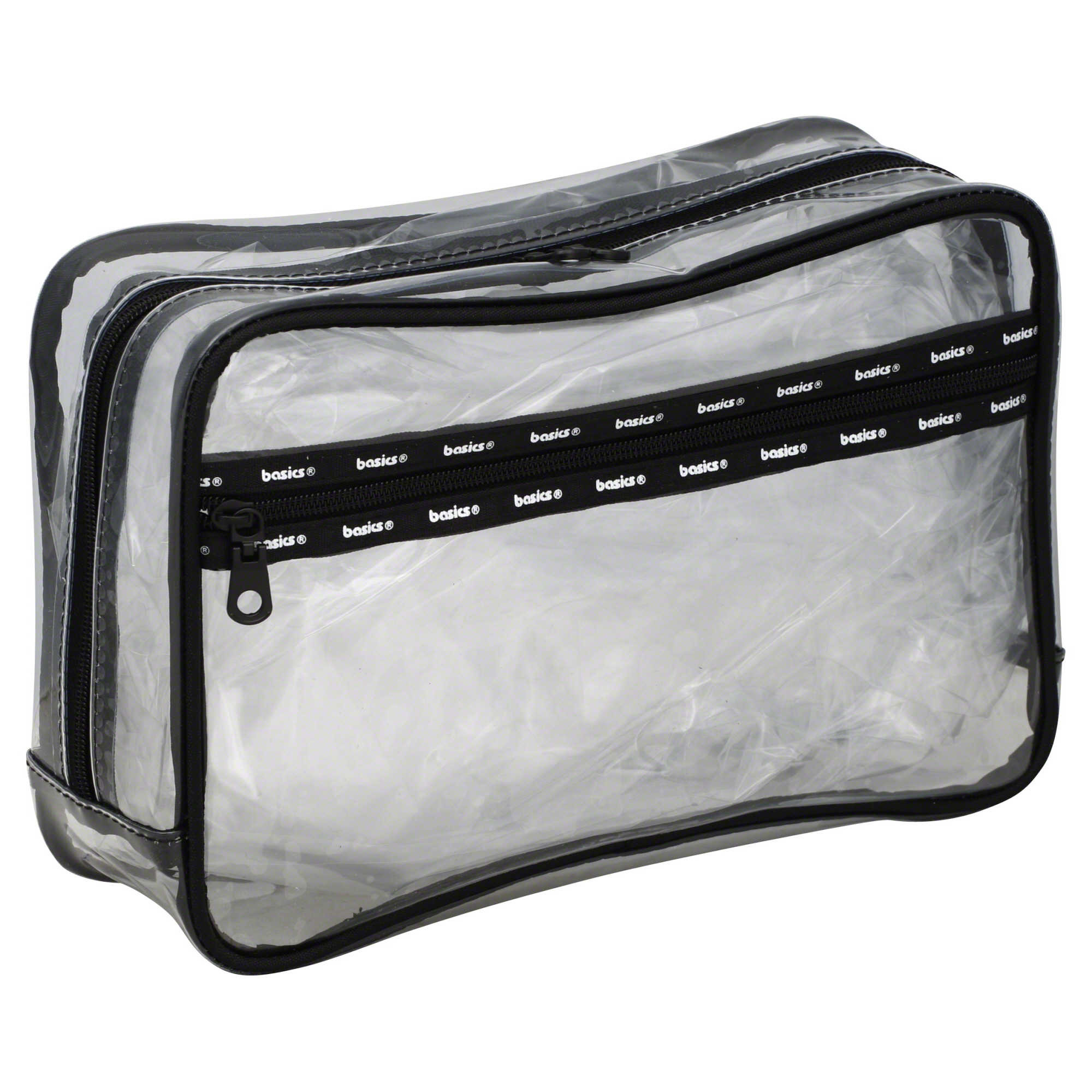 PVC Transparent Plastic Cosmetic Organizer Bag Pouch With Zipper Closure,Travel Toiletry Makeup Bag