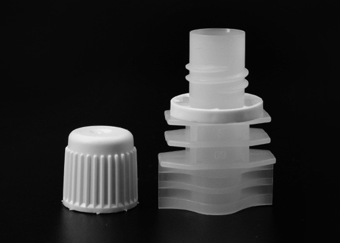 Pilfer - Proof Plastic 9.6mm Liquid Doypack Spout And Cap