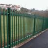 Buy cheap Customized heavy duty palisade fence panels D pale bend head palisade fencing from wholesalers