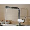 Buy cheap Deck Mounted Kitchen Basin Faucet ROVATE With Durable Pull Out Sprayer from wholesalers