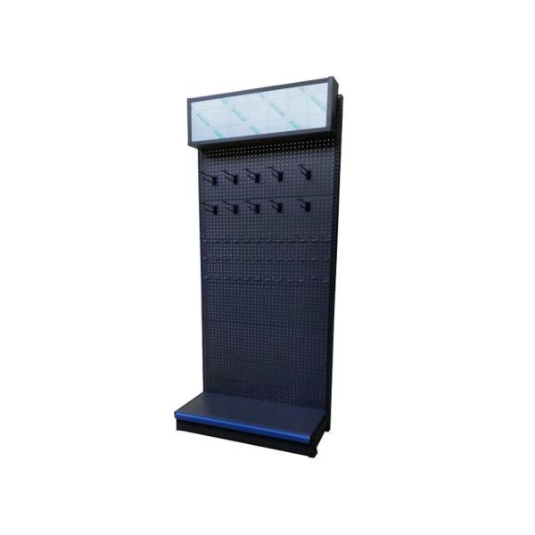 Buy cheap Factory Wholesale supermarket shelves rack gondola with light box from wholesalers