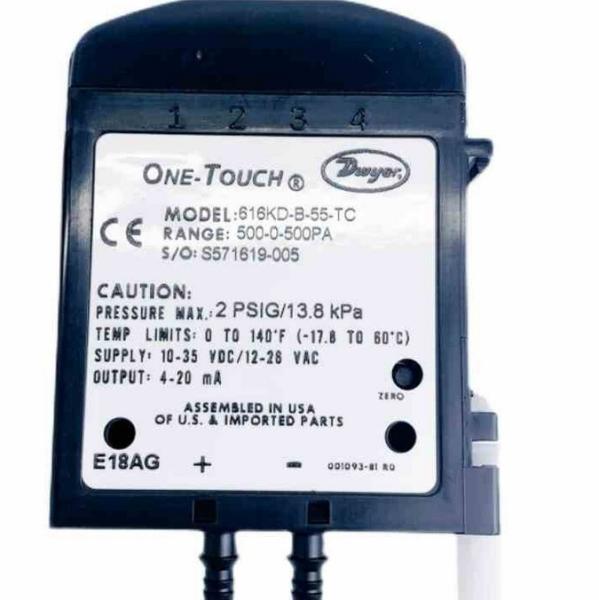 Quality Micro Differential Pressure Transmitter 0.25% FS Dwyer 616KD-B-06 for sale