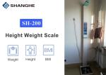 Buy cheap Electrical Bluetooth Ultrasonic Height And Weight Machine With LED Display from wholesalers