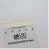 Buy cheap Self Adhesive Seal Top Biohazard Specimen Bag With Black Warning Label from wholesalers
