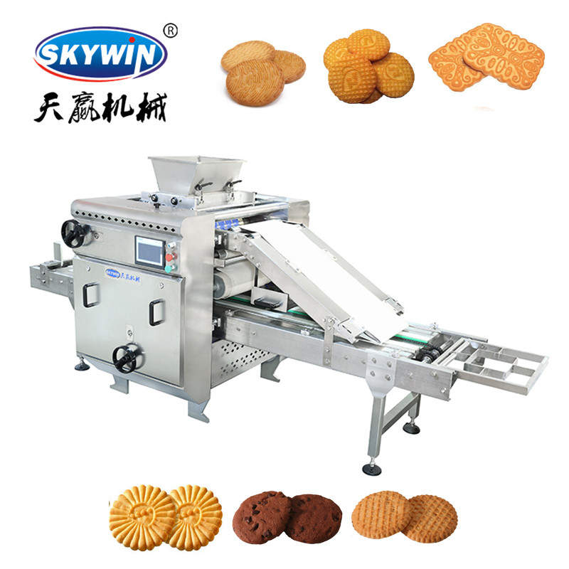 Tray Type Rotary Moulder Soft Biscuit Making Machine Siemens PLC Touch Screen