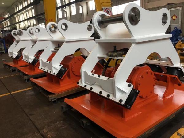 Buy cheap NM400 Q345B Hydraulic Vibratory Plate Compactor For Excavators High Power Performance from wholesalers