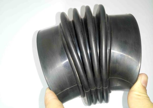 Buy cheap Corrugated Flexible Rubber Bellows Custom Molded Heat Aging Resistance from wholesalers