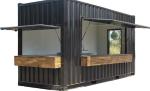 Stylish Coffee Shop Modified Shipping Container Innovative Space Personalization
