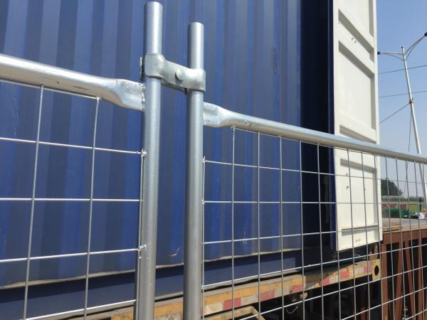 Quality AS4687-2007 factory hot dipped galvanized removable portable temporary construction fence panel hot sale for sale