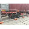 Buy cheap HDG temporary fencing panels for sale 2100mm x 2400mm 42 microns zinc layer covered 1800mm x 2500mm panels for sydney from wholesalers