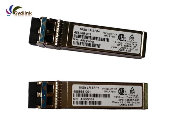 Buy cheap 1310nm DOM LC SFP+ Fiber Transceiver10G LR J9151A 455886-B21 HPE from wholesalers