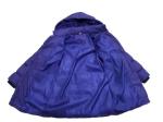 High Shine Longline Ladies Long Padded Waterproof Coats With Hood Lightweight
