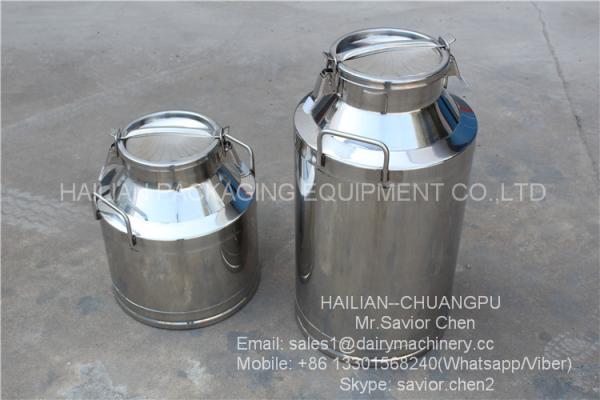 Buy cheap Heat Preservation Milk Bucket Stainless Steel Milk Containers Dairy Equipment from wholesalers