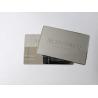 Buy cheap Customized Logo Engraved Metal Business Cards Personalized Mirror Surface from wholesalers