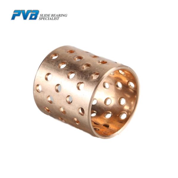 Buy cheap Wrapped Bronze Sliding Bearing with Lubrication Holes WB802 Bronze Bushing CuSn8P0.3 CuSn6P from wholesalers