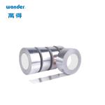 Moisture Resistant High Temperature Aluminum Foil Tape , Silver Aluminum Tape