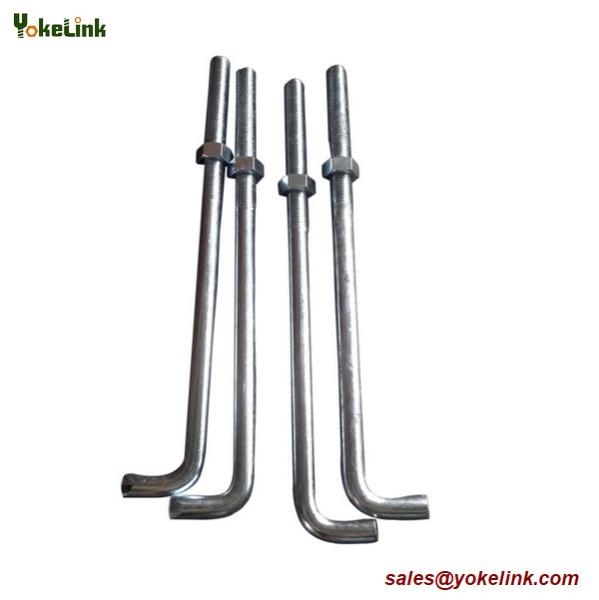 Buy cheap ASTM F1554 Grade 36 Hot Dip Galvanized L Anchor Bolt L Hook Anchor Bolts from wholesalers