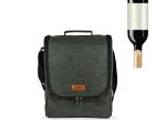Factory supply Ice insulated nylon wine bottle cooler bag for three wines