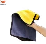 Scratch-Free KILINE Coral Fleece 40*60 800gsm Car Wash Towel Customized Color