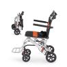 Buy cheap Airplane use Foldable manual light weight travel transport wheelchair from wholesalers