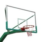 Silk Screen Tempered Glass Basketball Board for Apartment Miter Edge Treatment