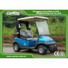 Buy cheap 2 Person Electric Golf Car With 3.7KW Motor Italy Graziano Axle Blue Color from wholesalers