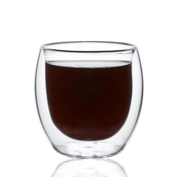 Buy cheap 100% Handmade Heat Resistant Double Wall Glass Cup from wholesalers