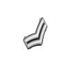 Buy cheap High End anodize laser Custom Metal Badge Military Collar Pin Badge from wholesalers