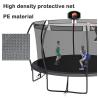 Buy cheap Adult Children Kids Basketball Hoop Set Trampoline with Protective Net and Logo Option from wholesalers