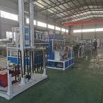 Newtech Good Performance Geostrap Geocell Geogrid Production Line for 40-100 mm
