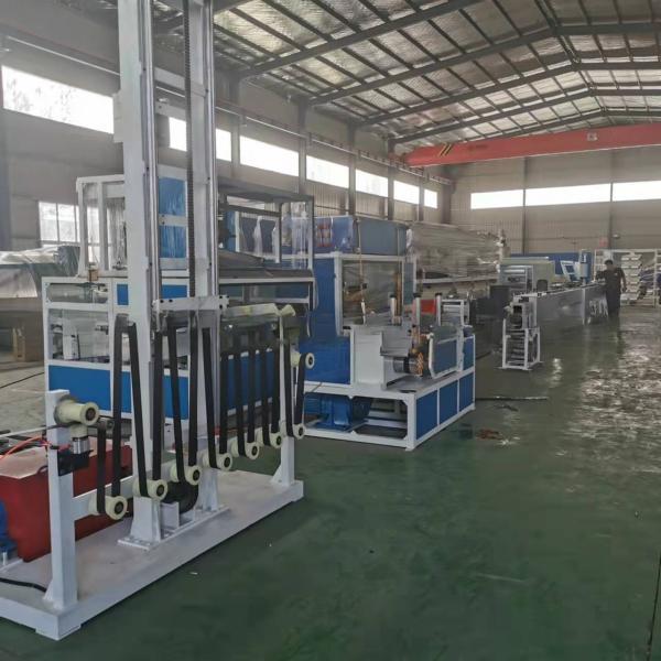 Plastic Coated Geo Strap Band Extrusion Production Line for 80-100 mm Strap
