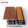 Buy cheap Thermal Break Wood Grain Aluminium Casement Window Profile For Apartment Project from wholesalers