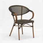 OEM Outdoor Garden Stackable Textilene Chairs Leisure And Comfortable