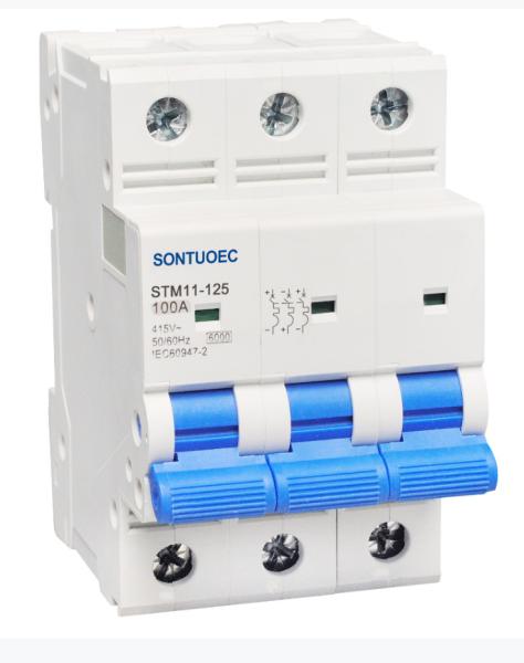 Buy cheap Sontuoec 3p 100a MCB Circuit Breaker Din Rail For Lighting from wholesalers